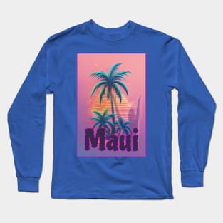 Maui Hawaii Long Sleeve T-Shirt